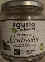 Zuppa di lenticchie bio