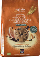 Frollini Con Gocce Di Cioccolato E Arancia