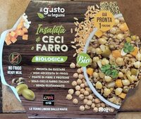 Insalata di ceci e farro biologica