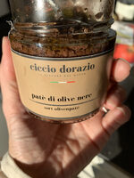 Sort olivenpaté