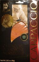 Carpaccio di salmone norvegese