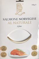 Salmone norvegese al naturale