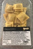 Ravioli aux tomates, à la mozzarella et au basilic