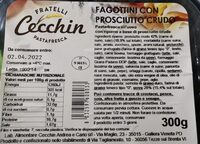 Fagottini con prosciutto crudo