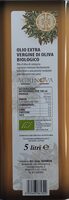 Olio extra vergine d'oliva biologico