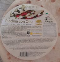 Piadina con olio