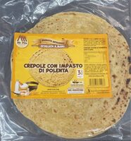Crepole con impasto di polenta