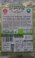 Raviolo di verdura "vegano"