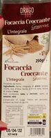 Focaccia croccante integrale