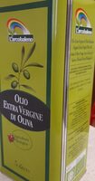 Olio extra vergine di oliva biologico