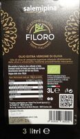 Filoro olio extra vergine di oliva 100%italiano
