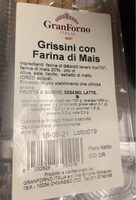 Grissini mais