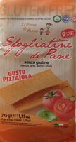 Sfogliatine di pane senza glutine gusto pizzaiola