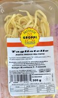 Tagliatelle pasta feesxa all’uovo