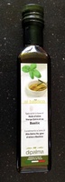 Huile d'olive au basilic
