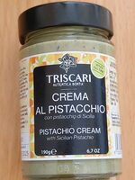 Crema al pistacchio con pistacchio di Sicilia senza glutine