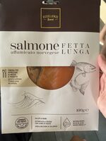 Salmone Affumicato Norvegese Fetta Lunga