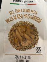 Pasta di riso, mais e quinoa