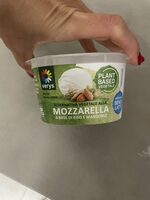Mozzarella a base di riso e mandorle