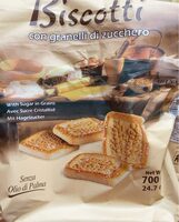 Biscotti con Granelli di Zucchero