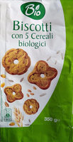 Biscotti con 5 cereali biologici