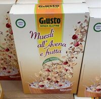 Muesli all avena e frutta