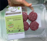 Hamburger bovino adulto bio
