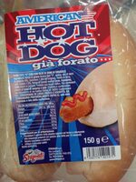 American hot dog già forato