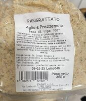 Pangrattato aglio e prezzemolo