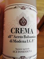 Crema all aceto balsamico di modena igp
