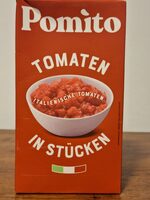 Tomaten in Stücken