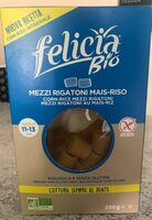 Mezzi Rigatoni Mais-Riso