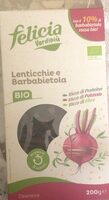 Pasta lenticchie e barbabietole