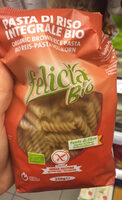 Pasta di riso integrale bio