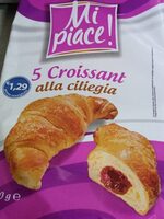 5 croissant alla ciliegia