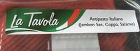 Antipasto italiano jambon sec coppa salame ducale