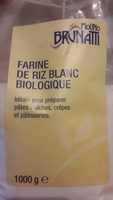 Farine riz blanc biologique