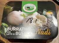 Burratine con latte di bufala