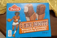 6 mini biscotti