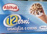 12 Coni vaniglia e cacao
