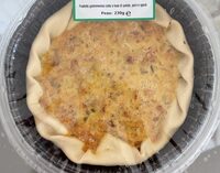 Torta patate porri e speck