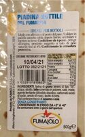 Piadina sottile del fumaiolo