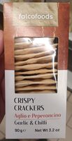 Crispy crackers aglio e peperoncino