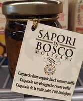 Carpaccio from black truffle