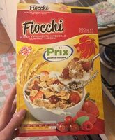 Fiocchi di riso e frumento con frutti rossi