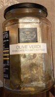 Olive verdi schiacciate piccanti sottolio