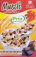 Muesli croccante con cioccolato