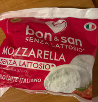 Mozzarella senza lattosio
