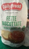 Fette biscottate con semi di girasole e lino