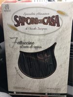 Fettuccine al nero di seppia